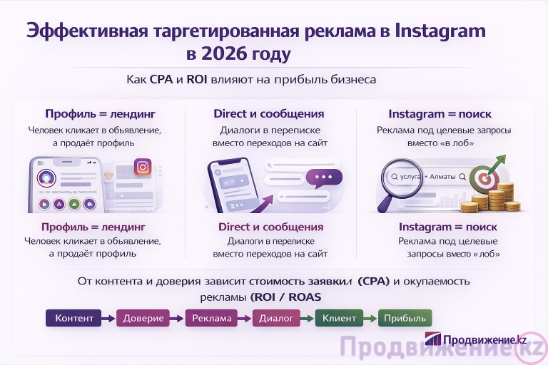 Эффективная таргетированная реклама в Instagram в 2026 году